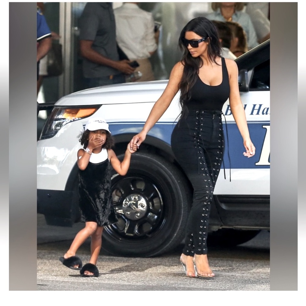 A.L.C. Kerrigan Lace-Up Skinny Black Pants Size 4 NWT